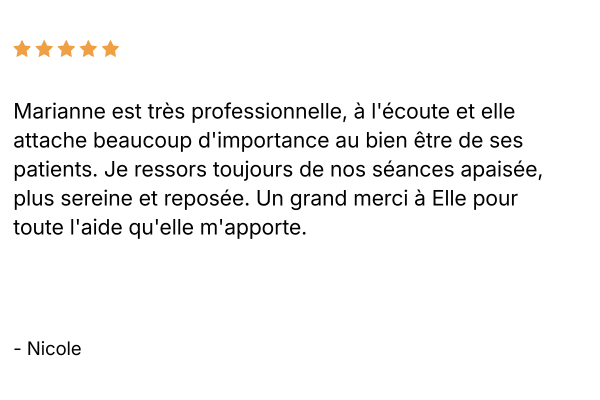 Avis sophrologie